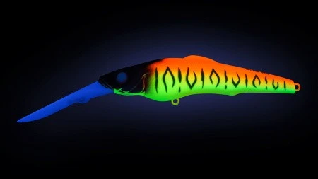 Воблер Strike Pro Challenger X Deep Diver 110L A242S Sunrise Mat Tiger 23,5 гр   EG-076DXL-F#A242S — крупный план
	                                    1