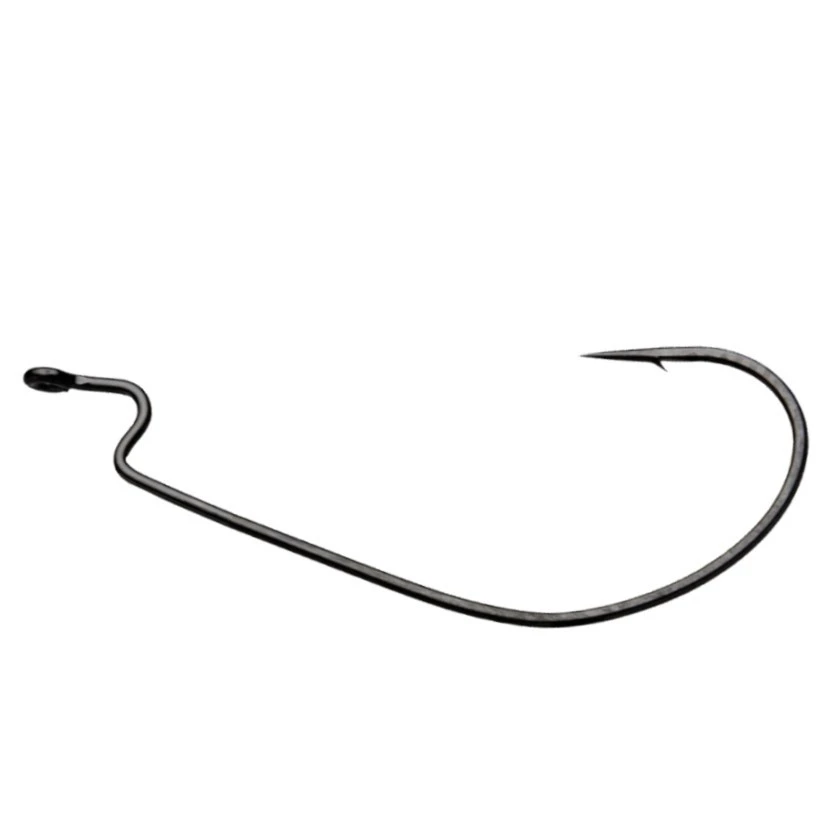Крючок Офсетный Varivas Offset Master Light Class №1 8 шт NS Black — характеристики,  особенности конструкции