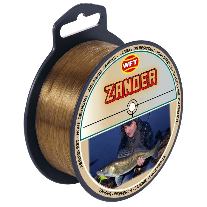 Леска монофильная WFT Zielfisch Zander (судак) 400 м 0,3 мм    1D-C-970-030 — характеристики,  особенности конструкции