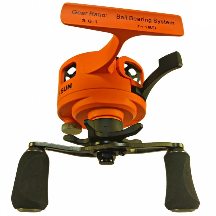 Катушка Jig It Team Dubna Chilly Sun    JIR-CS-R — крупный план
	                                    4