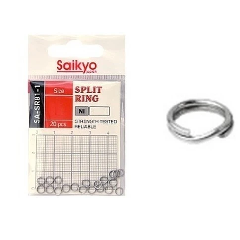 Кольцо Заводное Saikyo SA-SR81  №3 8 кг 18 шт BN   SA-SR81-3 — характеристики,  особенности конструкции
