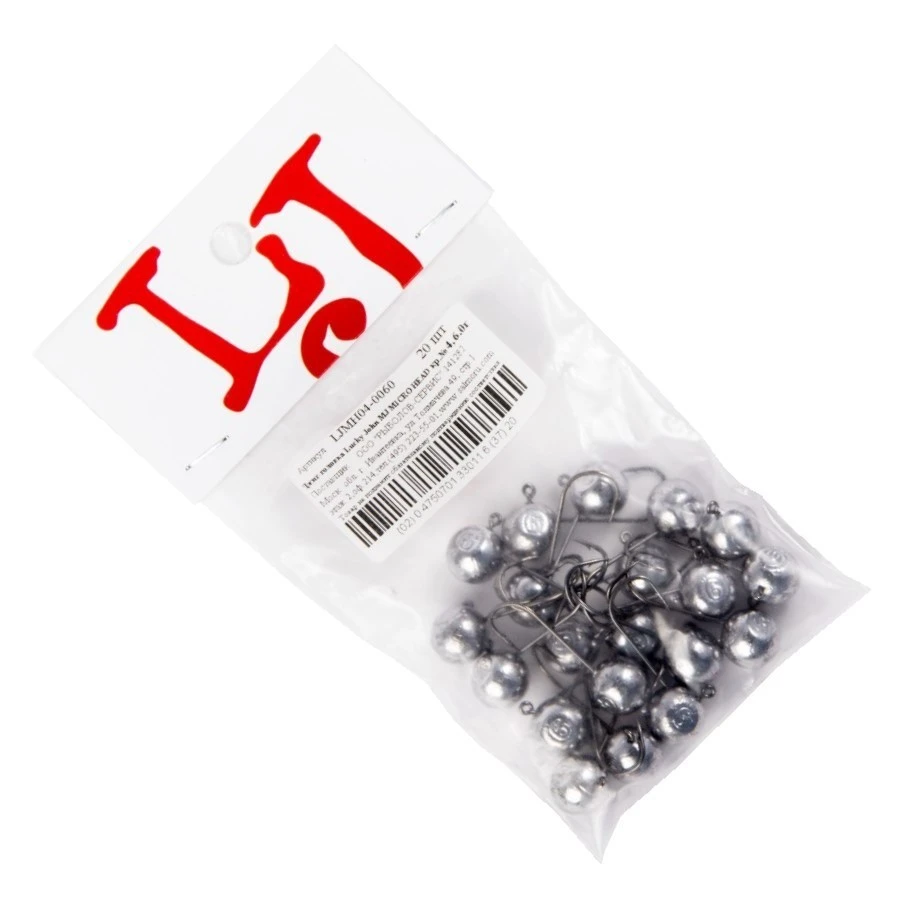Джиг-головка Lucky John MJ Micro Head №4 6 гр 1 шт    LJMH04-0060 — крупный план
	                                    1