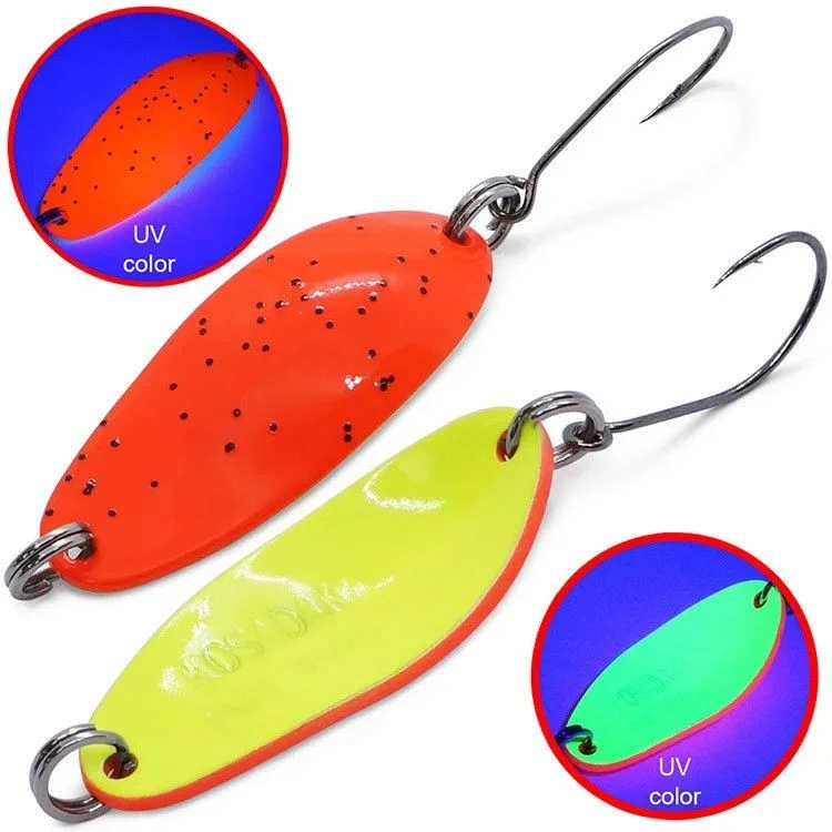 Колеблющаяся Блесна Kosadaka Trout Police Indi Spoon 3,2 гр 32 мм AK46   TL-IS-AK46 — характеристики,  особенности конструкции