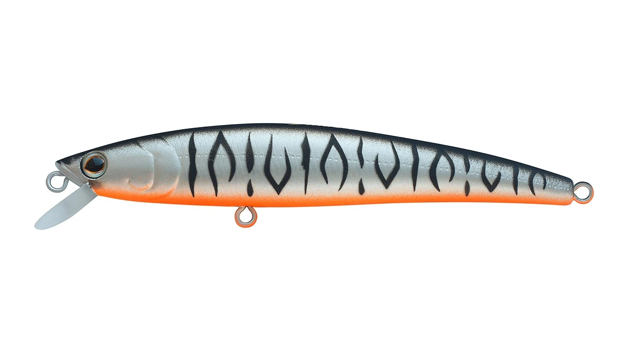 Воблер Strike Pro Arc Minnow 90SP A243ES Grey Shadow Mat Tiger 9 гр   JL-120-SP#A243ES — характеристики,
	                                    особенности конструкции