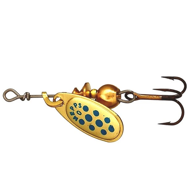 Вращающаяся Блесна Mepps Comet Decoree №0 2 гр OR points bleus   cd-0-o-bs — характеристики,  особенности конструкции