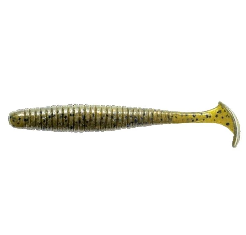 Силиконовая приманка Noike Smokin Swimmer 3 76 мм 9 шт 001-Green Pumpkin   NKSS3001 — характеристики,  особенности конструкции