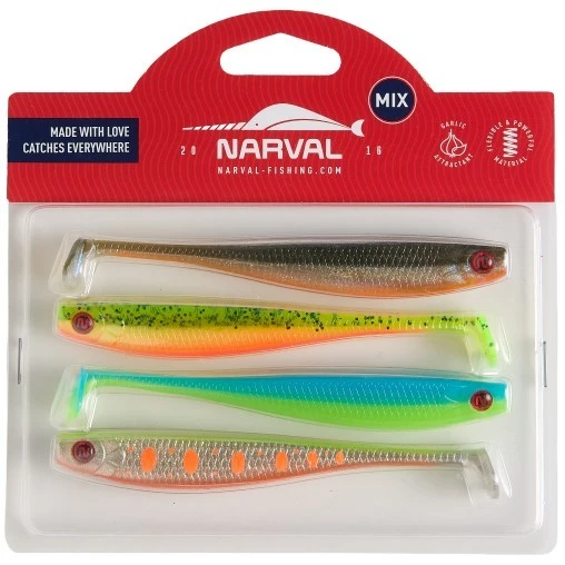 Силиконовая приманка Narval Skinny 12 120 мм 4 шт M08   NVLSN12M08 — характеристики,  особенности конструкции