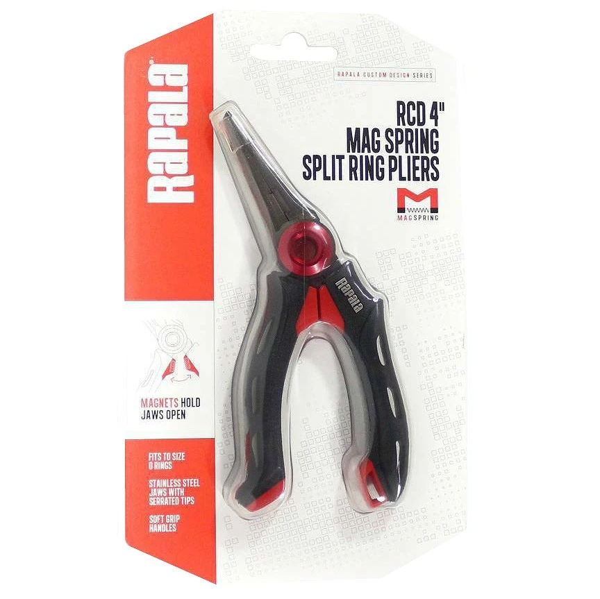 Плоскогубцы Rapala RCD Mag Spring Для Заводных Колец  (10 см)  RCDMPS4 — характеристики,
	                                    особенности конструкции