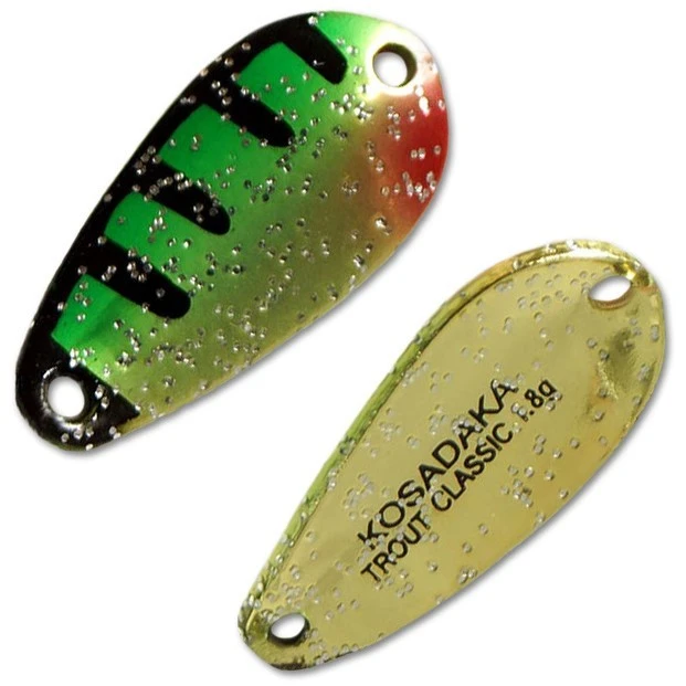 Колеблющаяся Блесна Kosadaka Trout Police Trout Classic 1,8 гр 23 мм J49   TL-TC-J49 — характеристики,
	                                    особенности конструкции