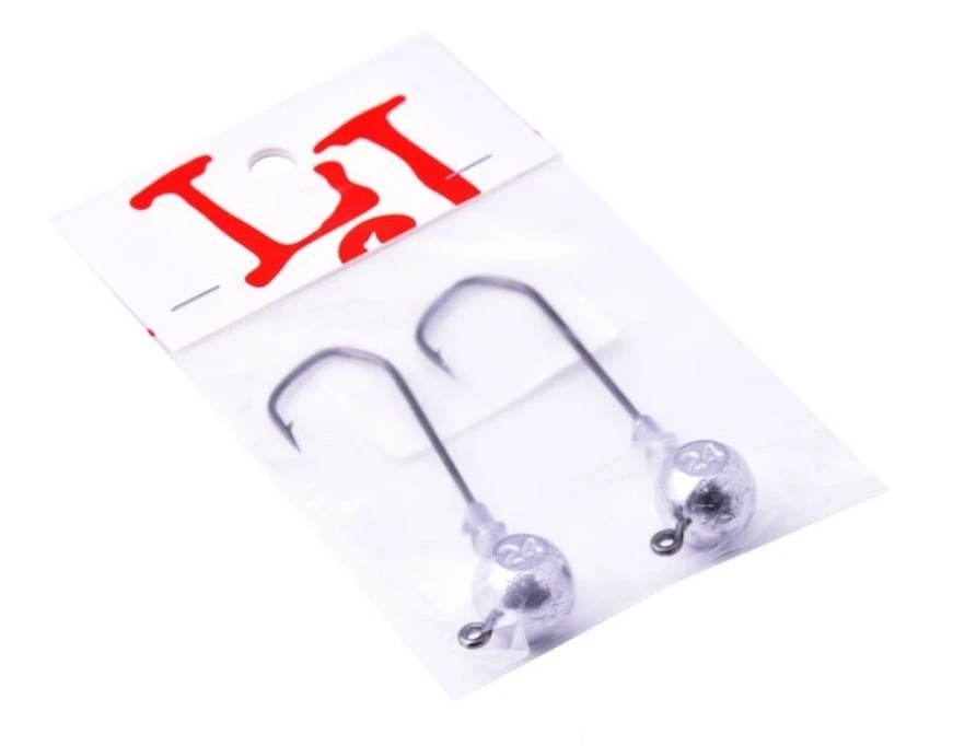 Джиг-головка Lucky John Barbarian №6/0 24 гр 2 шт  Pro Series  LJBAJ60-024 — крупный план
	                                    1