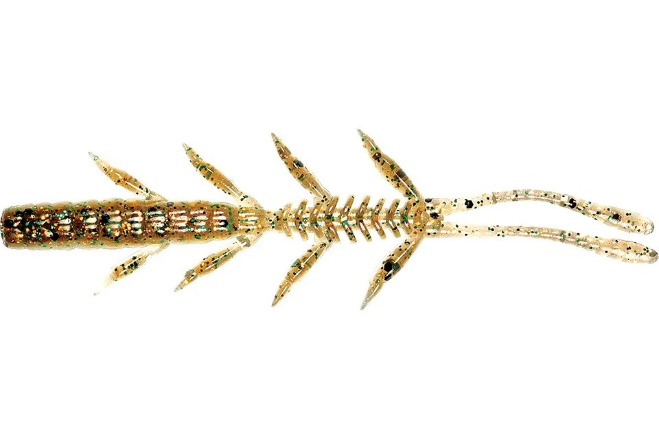 Силиконовая приманка Jackall Scissor Comb 3.0 76 мм 8 шт Ikanago Green Pumpkin Pearl — характеристики,  особенности конструкции