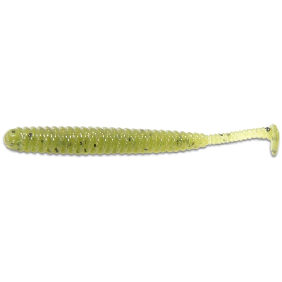 Силиконовая приманка Reins Aji Adder Shad 3 76 мм 8 шт 037-Swamp Shrimp   AAS3-037 — характеристики,  особенности конструкции