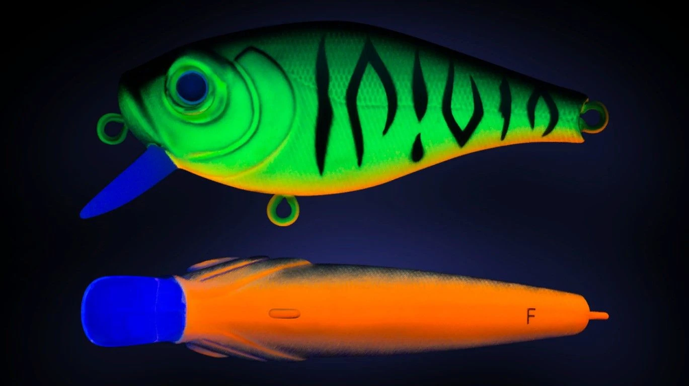 Воблер Strike Pro Aquamax Shad 50 GC01S Mat Tiger 5 гр   JL-128F#GC01S — крупный план
	                                    1