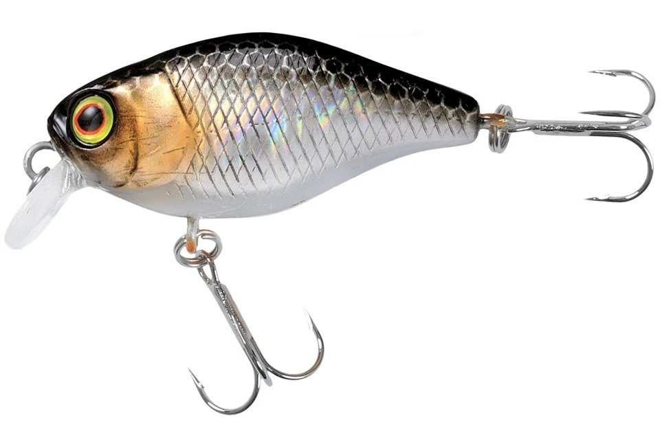 Воблер Jackall Chubby 38 SR Hl Silver & Black 4,2 гр — характеристики,
	                                    особенности конструкции