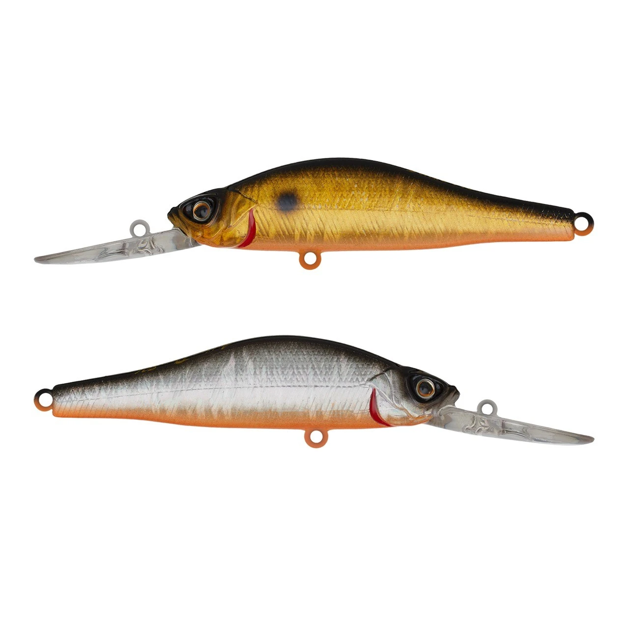 Воблер Strike Pro Archback Deep 80SP 613-SBO/A70-SBO Double Silver/Smoked 10,8 гр   EG-125AL-SP#613-SBO/A70-SBO — характеристики,  особенности конструкции