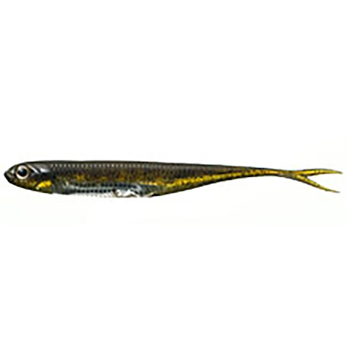 Силиконовая приманка Fish Arrow Flash J Split 3 76 мм 7 шт 01-Green Pumpkin/Silver   FASP301 — характеристики,  особенности конструкции