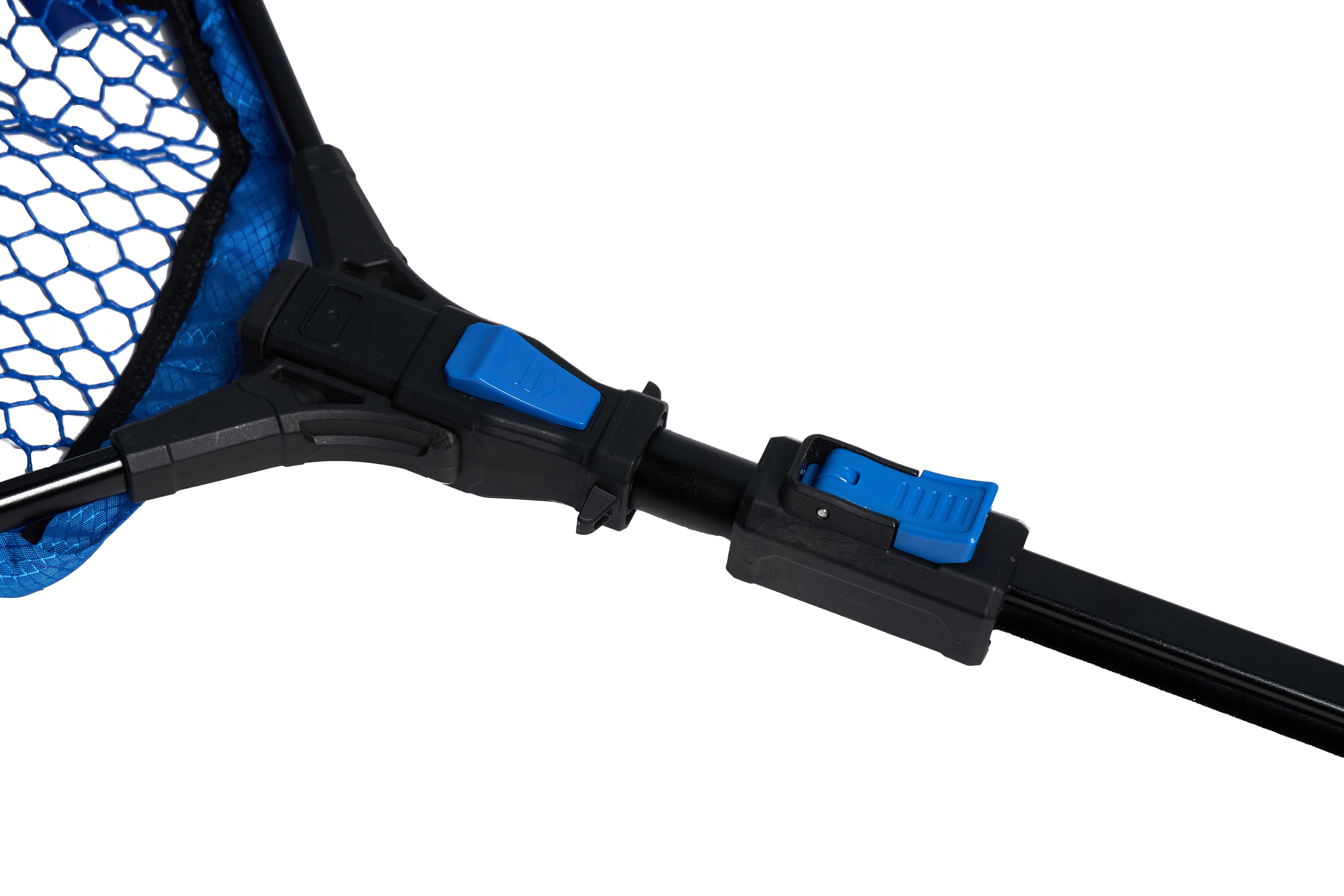 Подсачек Narval Compact 1  200x60х50см Black&Blue Прорезиненная сетка   NVALN2S01 — крупный план
	                                    2