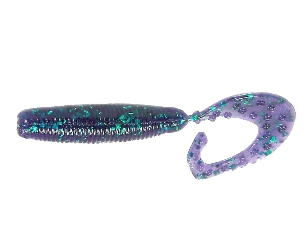 Силиконовая приманка Reins Fat G-Tail Grub 3 76 мм 12 шт 012-Junebug   FGTG3-012 — характеристики,  особенности конструкции