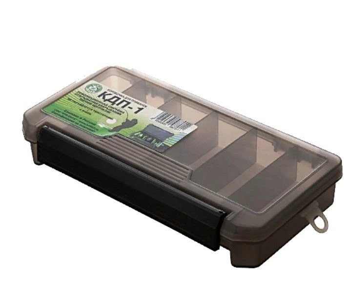 Коробка Три Кита КДП  1 19х10х3 см Дымка — крупный план
	                                    2