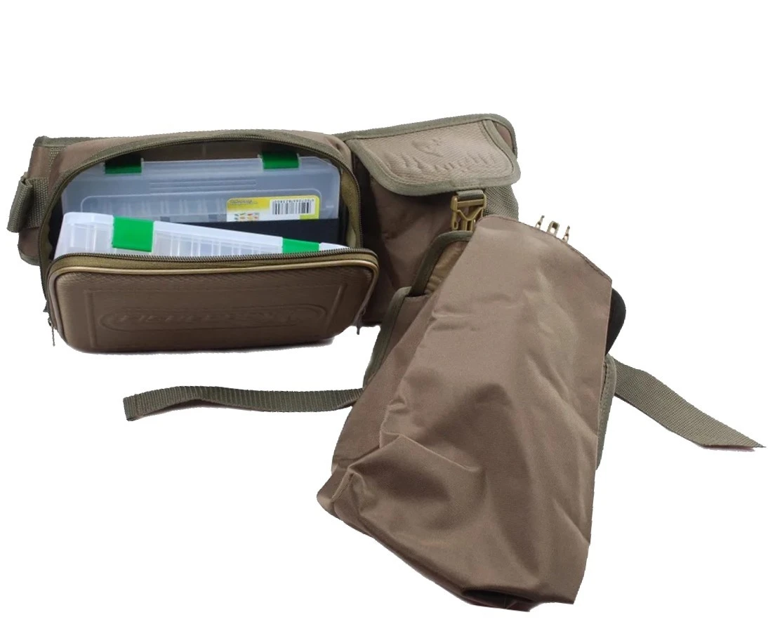 Сумка Fisherbox ПР-01  25х18х6 см  поясная в комплкете 2 коробки Fisherbox 220 — крупный план
	                                    2