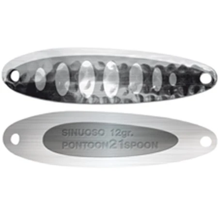 Колеблющаяся Блесна Pontoon 21 Sinuoso 12 12 гр 55 мм C02-004   P21-SP-SIN-12-C02-004 — характеристики,
	                                    особенности конструкции