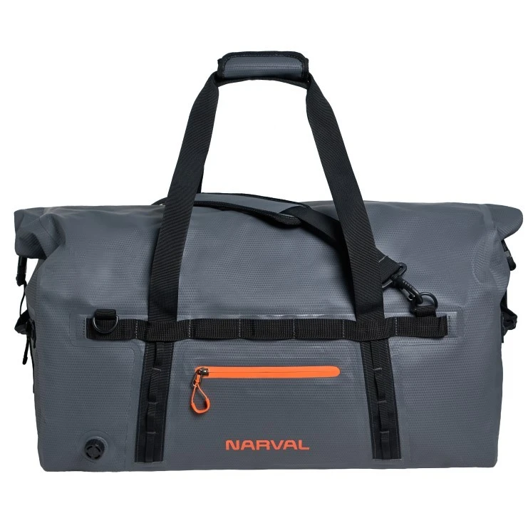 Сумка Narval Water-Resistant Travel Bag  65х60х28 см Dark Grey&Orange 60L  NVATB1XGO1 — характеристики,  особенности конструкции