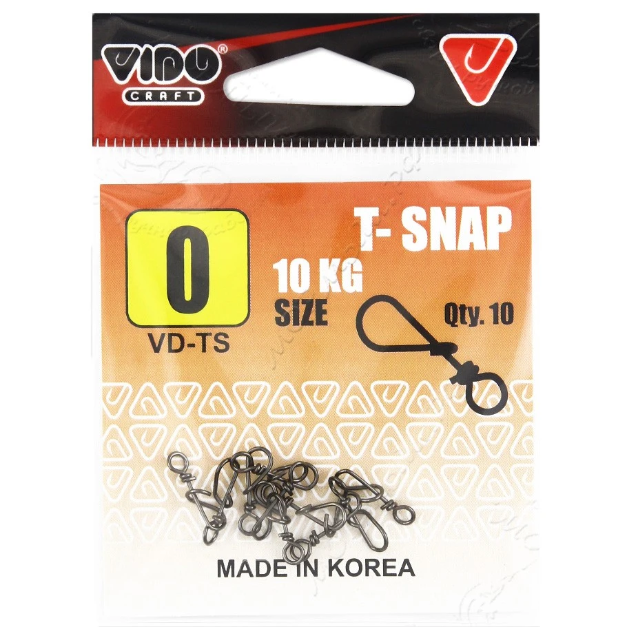 Застежка Vido Craft T-Snap №0 10 шт  Быстросъем  VD-TS-0(10) — крупный план
	                                    2