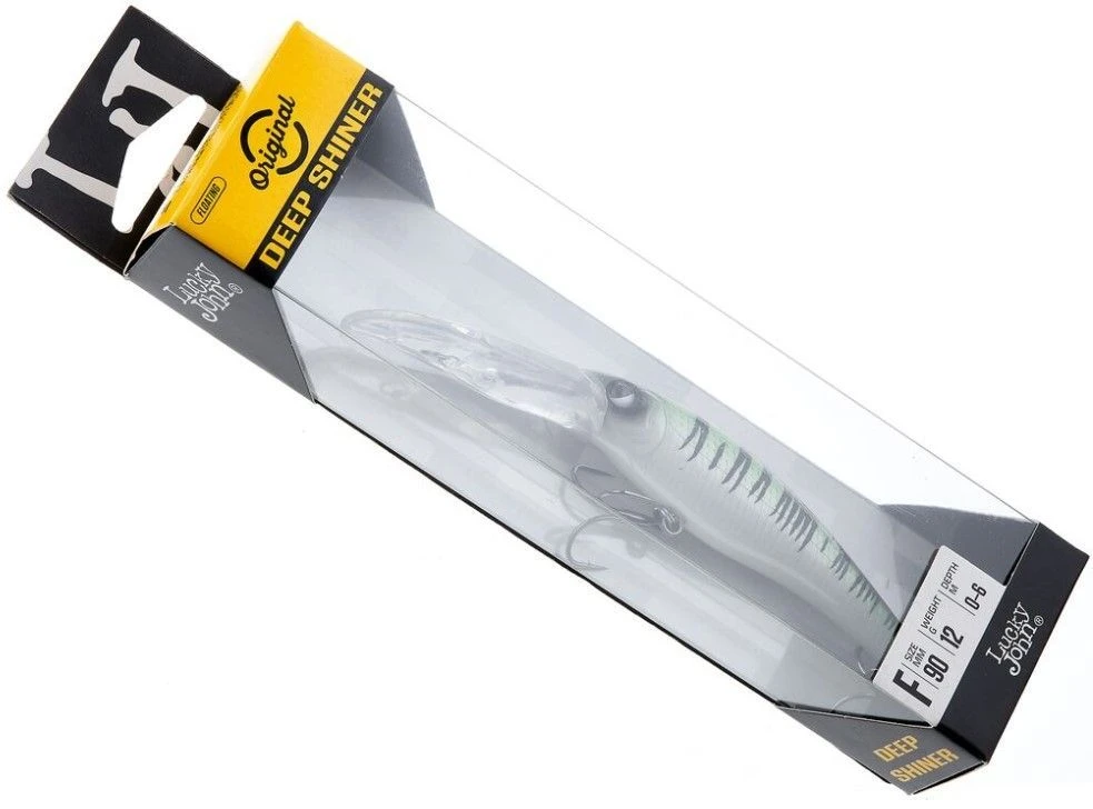 Воблер Lucky John Deep Shiner 90F A024 13 гр Original  LJO1309F-A024 — крупный план
	                                    2