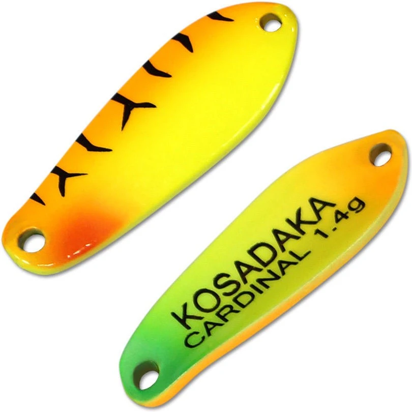 Колеблющаяся Блесна Kosadaka Trout Police Cardinal 1,4 гр 25 мм Ak47   Tl-Crd-Ak47 — характеристики,  особенности конструкции