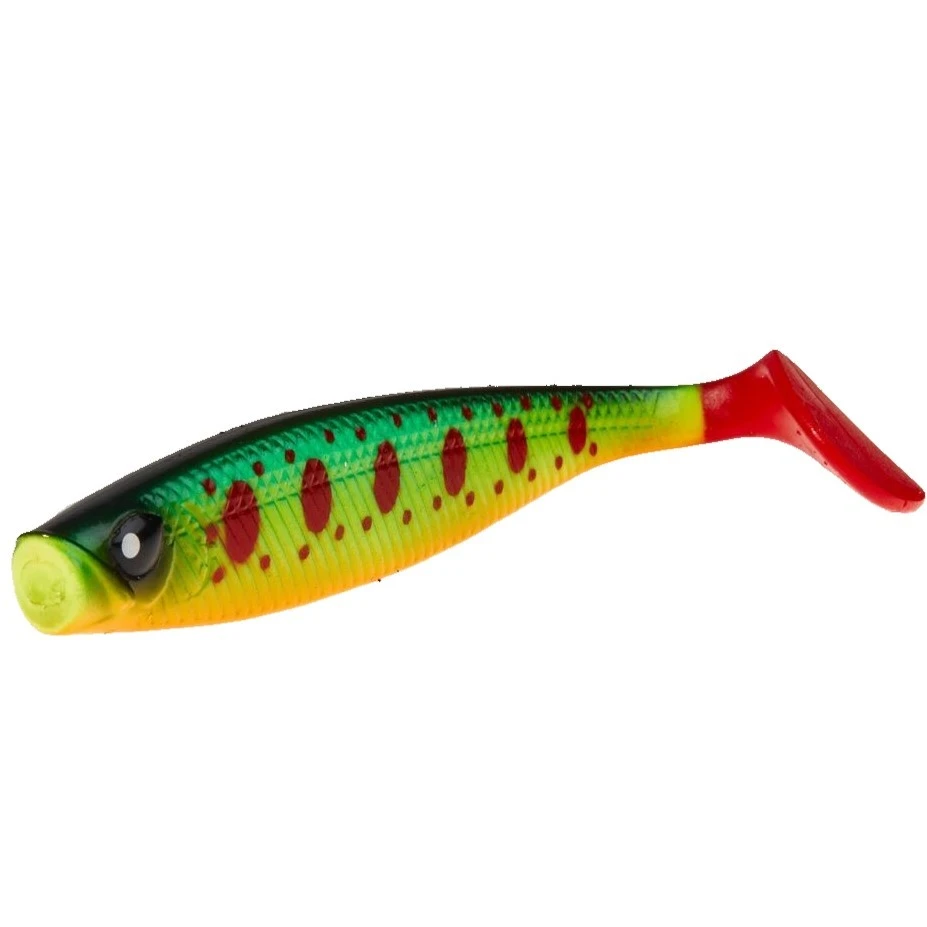 Силиконовая приманка Lucky John Red Tail Shad 3.5in 89 мм 5 шт PG01 3D Series  140426-PG01 — крупный план
	                                    1