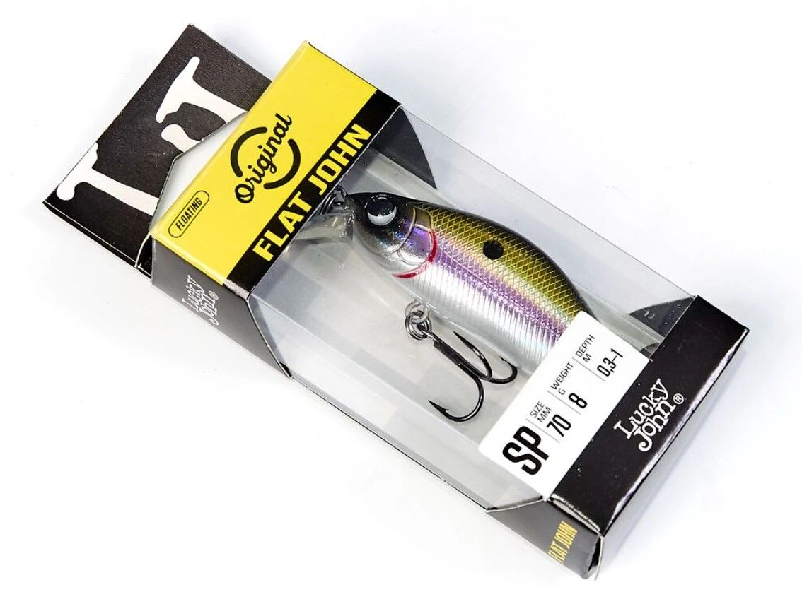 Воблер Lucky John Flat John 70SP A03 8 гр Original  LJO0907SP-A03 — крупный план
	                                    2