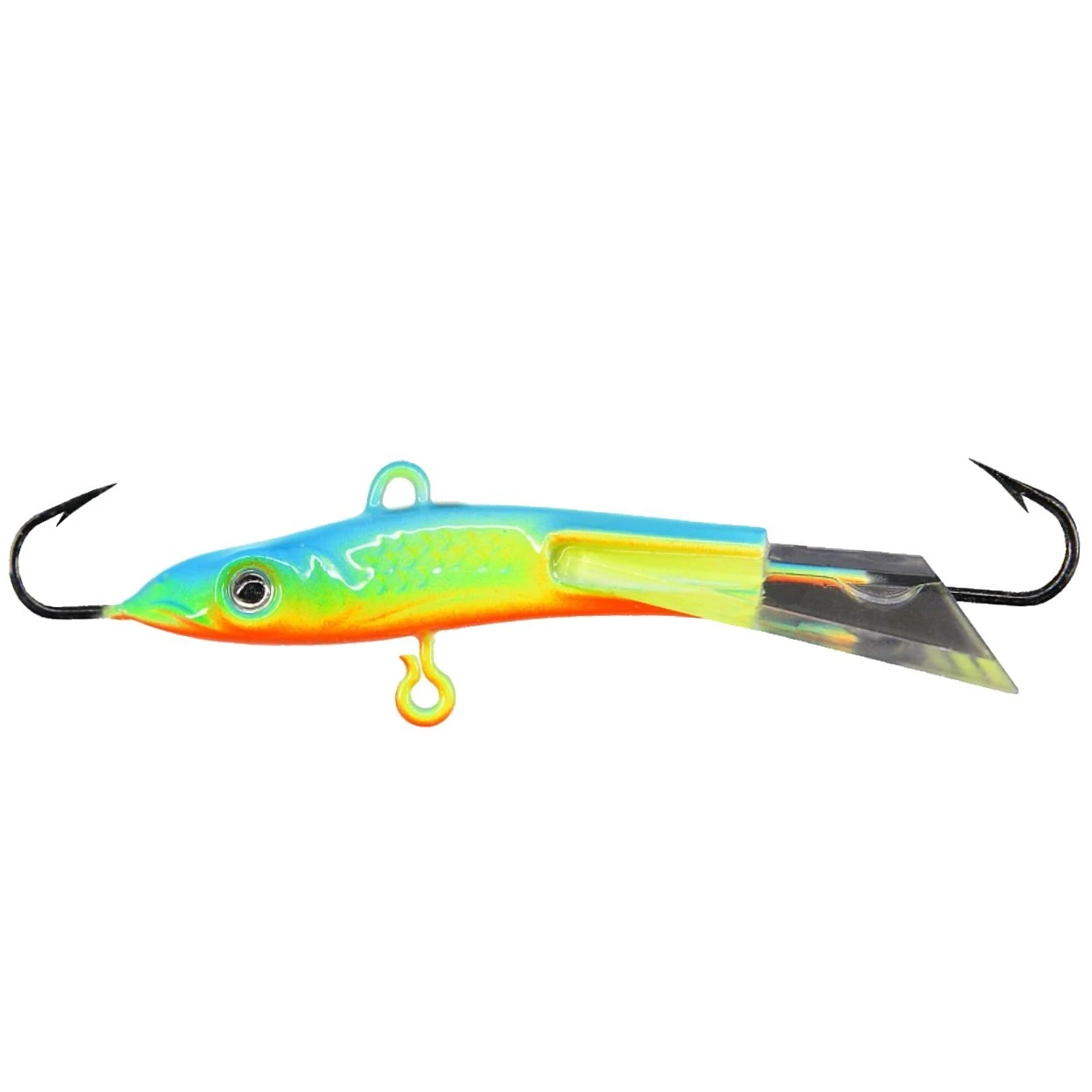 Балансир Narval Frost Husky 9 006-Blue Back Chartreuse 28 гр 80 мм   NFLHK9006 — характеристики,  особенности конструкции