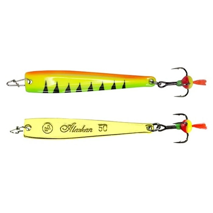 Зимняя Блесна Ecopro Alaskan 15,5 гр 80 мм FTG   EPVJAT80FTG — характеристики,  особенности конструкции