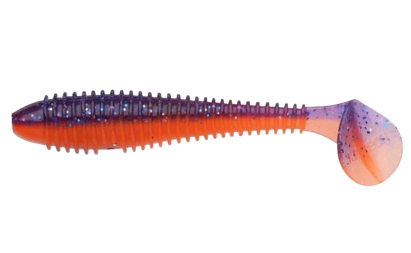 Силиконовая приманка Keitech Swing Impact Fat 7.8 195 мм 2 шт PAL09 Violet Fire — характеристики,  особенности конструкции