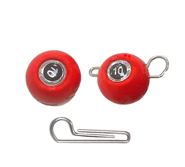 Груз Strike Pro Шар 3D EYE 8 гр 5 шт Красный   RPS-EYE-8#RED — характеристики,  особенности конструкции