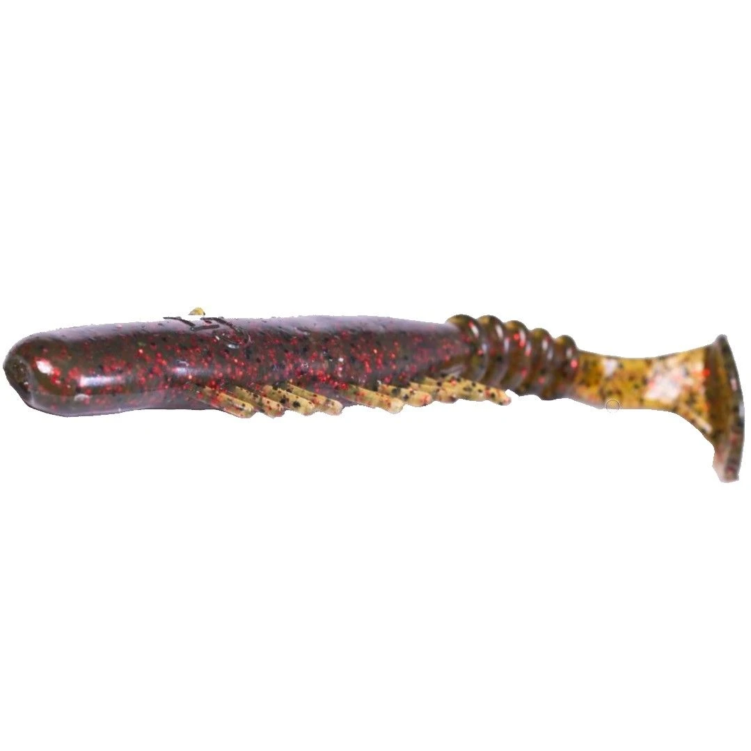 Силиконовая приманка Lucky John Bugsy Shad 2.8in 72 мм 7 шт PA03 Pro Series  140107-PA03 — крупный план
	                                    1