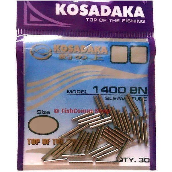 Обжимная трубка Kosadaka 1400BN 20 шт   1,2 мм — характеристики,  особенности конструкции