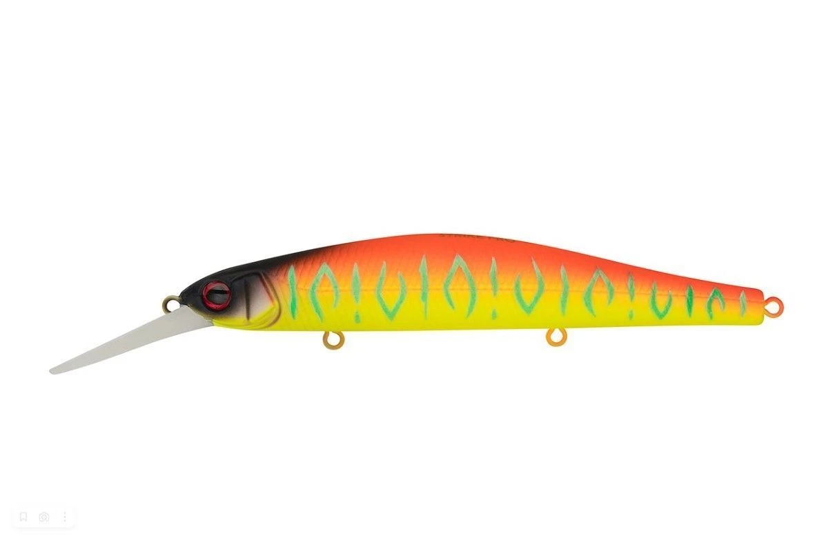 Воблер Strike Pro Inquisitor MDR 110SP A242S Sunrise Mat Tiger 17,3 гр   EG-193BXL-SP#A242S — характеристики,  особенности конструкции