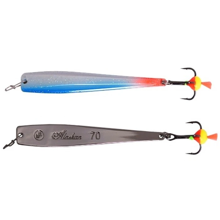 Зимняя Блесна Ecopro Alaskan 11 гр 70 мм BLS   EPVJAT70BLS — характеристики,  особенности конструкции