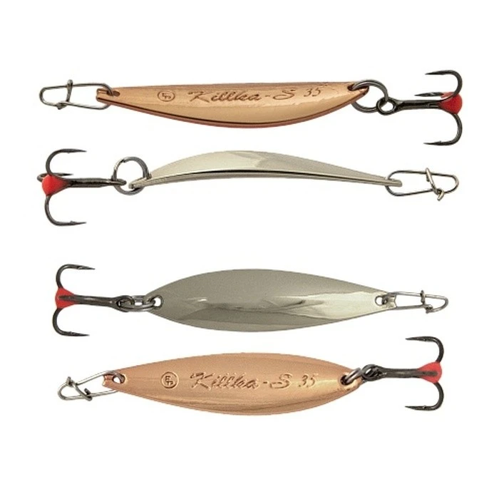 Зимняя Блесна Ecopro Killka-S 3 гр 35 мм S/C   EPVJKL35SC — характеристики,  особенности конструкции