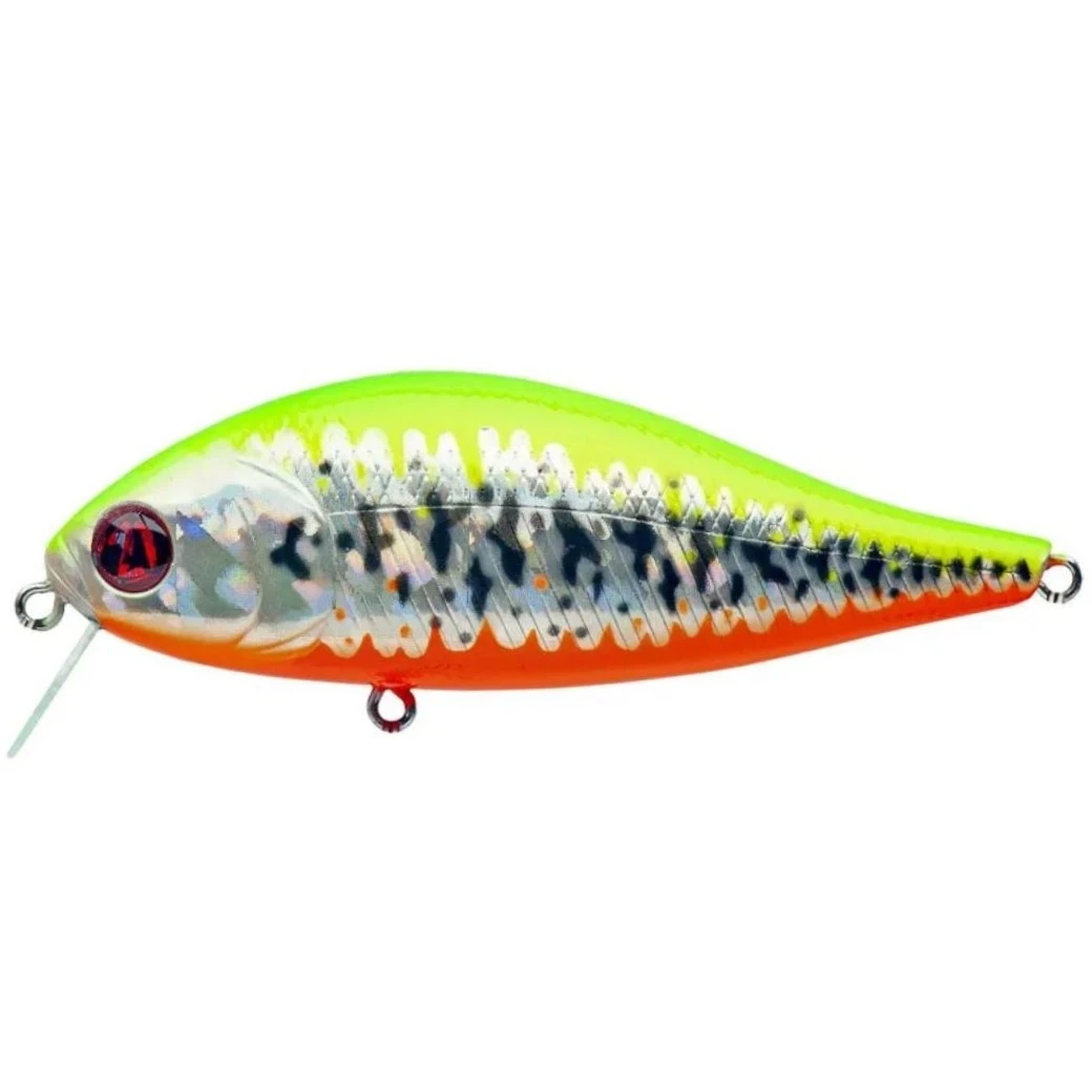 Воблер Pontoon 21 Bet-A-Shad 75F-SR R33 Acid CHG Silver Bass 12,7 гр   P21-BASH-75F-SR-R33 — характеристики,  особенности конструкции
