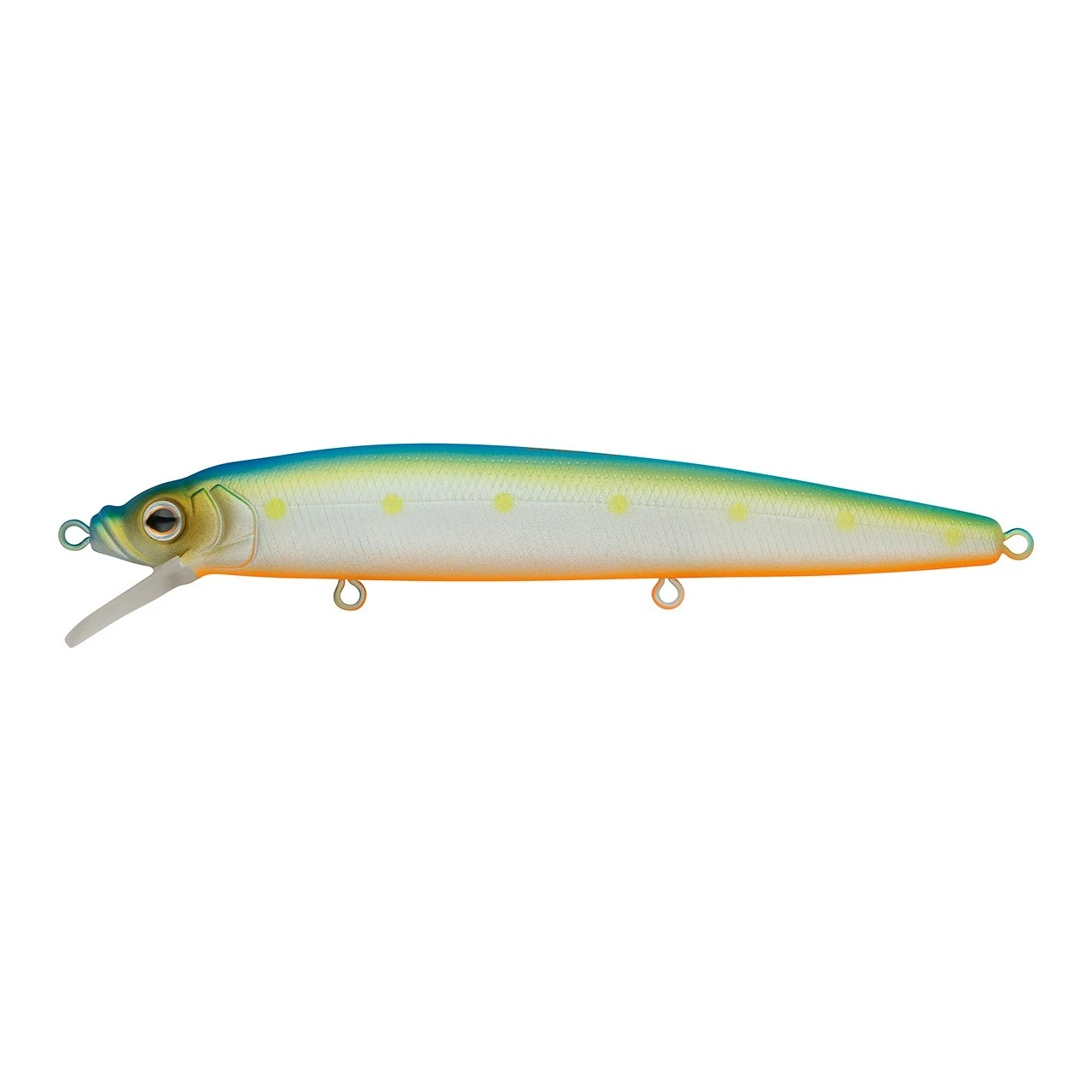 Воблер Strike Pro Alpha Minnow 115 S056C Blue Mat Transparent Milk 12,5 гр   EG-033F#S056C — характеристики,  особенности конструкции