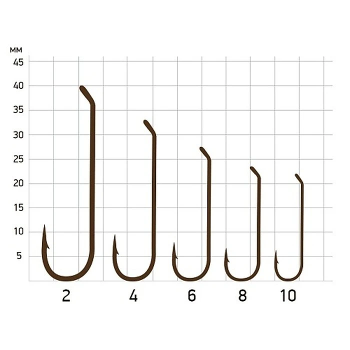 Крючок Одинарный Saikyo KH-71472 Streamer №8 20 шт BR   71472SFSBR8-20 — крупный план
	                                    1