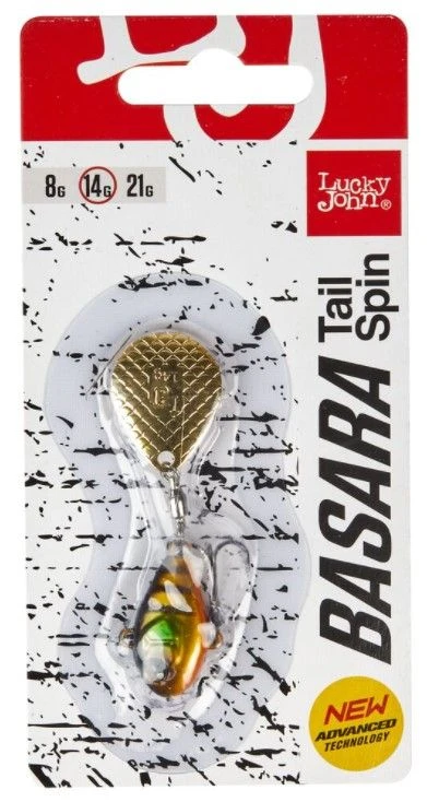 Тейл-спиннер Lucky John Basara Tail Spin 14 гр 60 мм 004   LJBTS14-004 — крупный план
	                                    2