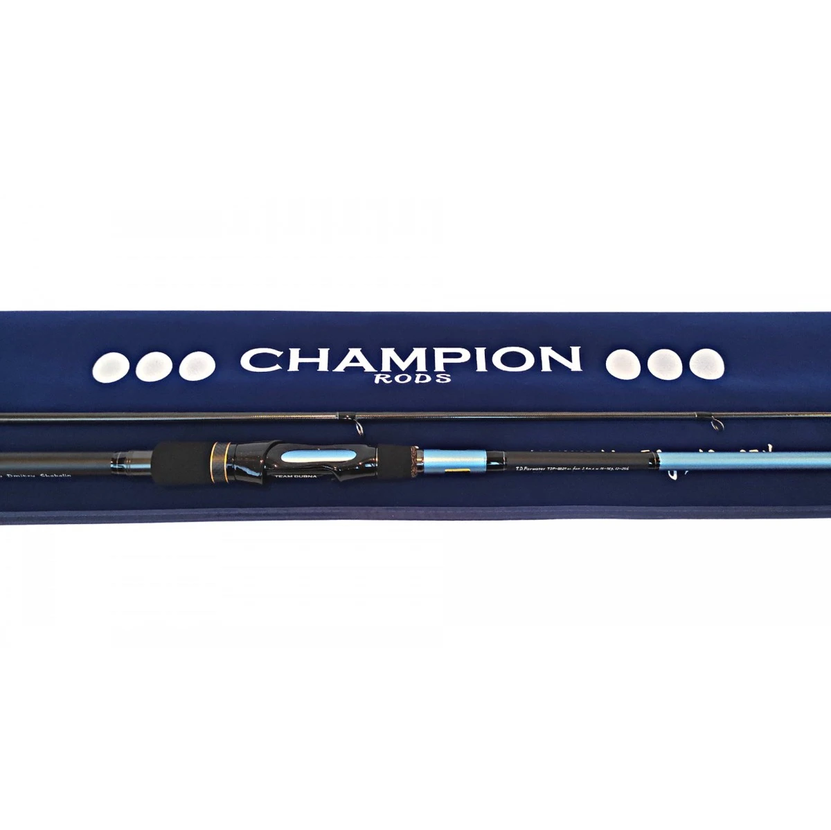 Спиннинг Jig It Team Dubna Farwater 722M 218 см 7 - 28 гр    TDF-722M — крупный план
	                                    1