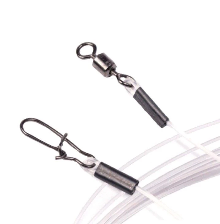 Поводок Lucky John Оснащенный 30 см 8 кг  0,4 мм  10 шт   FL-06-30 — характеристики,  особенности конструкции