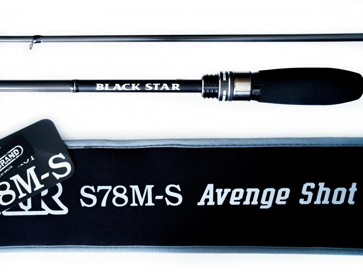 Спиннинг Xesta Black Star 2025 S78M-S 234 см 1 - 20 гр  Avange Shot  XBS25-S78M-S — характеристики,  особенности конструкции