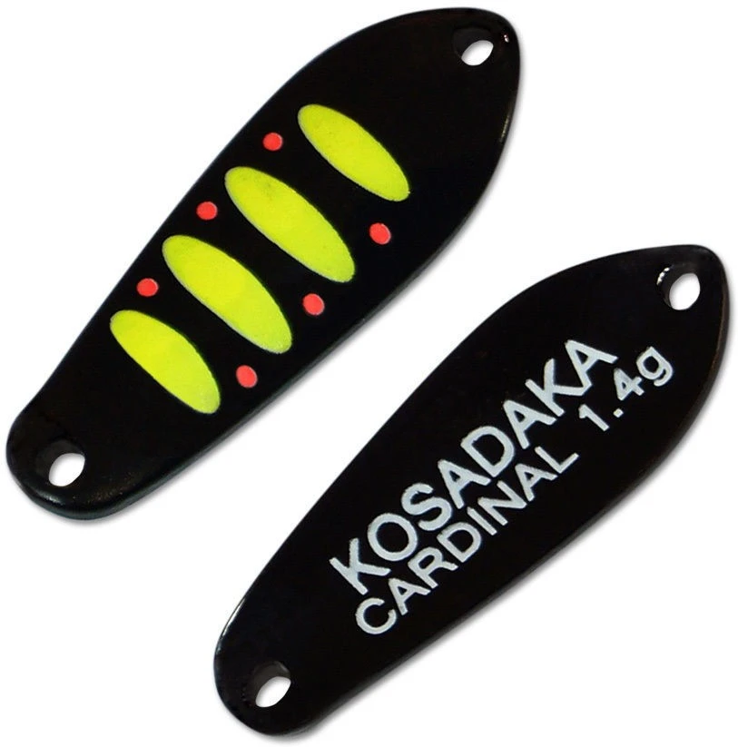 Колеблющаяся Блесна Kosadaka Trout Police Cardinal 1,4 гр 25 мм Ak48   Tl-Crd-Ak48 — характеристики,
	                                    особенности конструкции