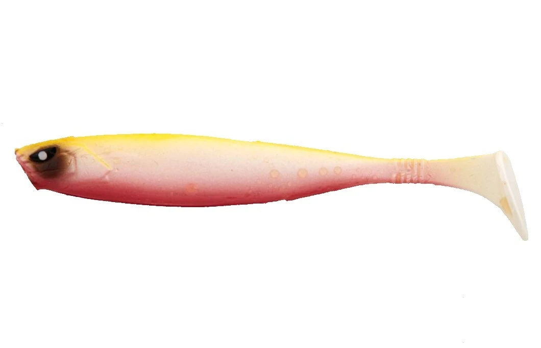 Силиконовая приманка Lucky John Basara Soft Swim 5.0in 127 мм 4 шт PG04 3D Series  140404-PG04 — характеристики,  особенности конструкции