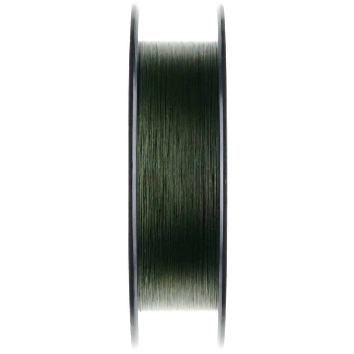Плетеный шнур Sunline Basic PE HG 150 м  PE # 1,2 Dark Green 0,187 мм — крупный план
	                                    1